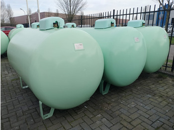 De Visser Propaan/Butaan LPG tank 2700 L (1,35 ton) Gas, Gaz, LPG, GPL, Propane, Butane Ø 1250 including tank fittings - Serbatoio carburante: foto 2